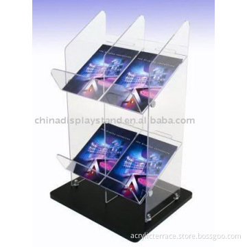 acrylic brochure/literature/leaflet display stand, acrylic brochure/literature holder, acrylic brochure/literature/leaflet rack
